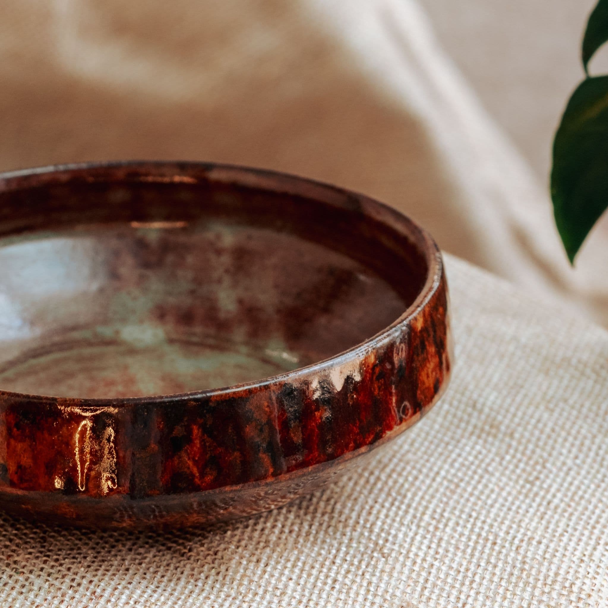 Burnt Copper Bowl